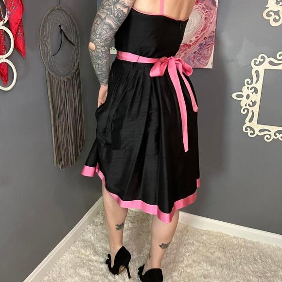 Vintage Molly B Black Cocktail Dress - Picture 2 of 8